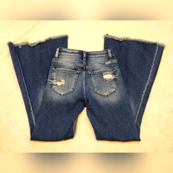 KanCan high rise flare jeans size 24 - Picture 11 of 13